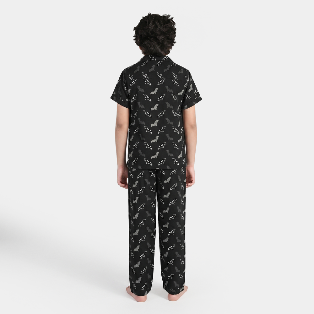 Boys Viscose Nightwear Character - BLACK