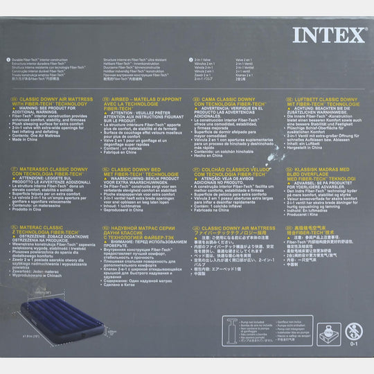 Intex Dura-Beam Bed Single High Airbed