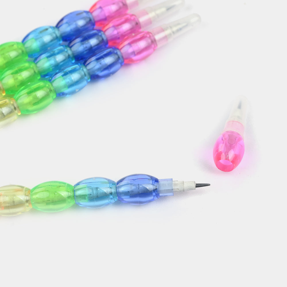 Rainbow Non-Sharpening Pencils (4 PCs)