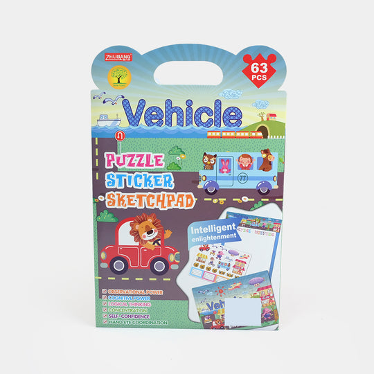 Puzzle Stickers Sketchpad