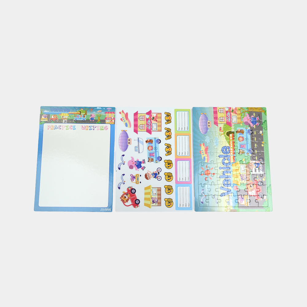 Puzzle Stickers Sketchpad