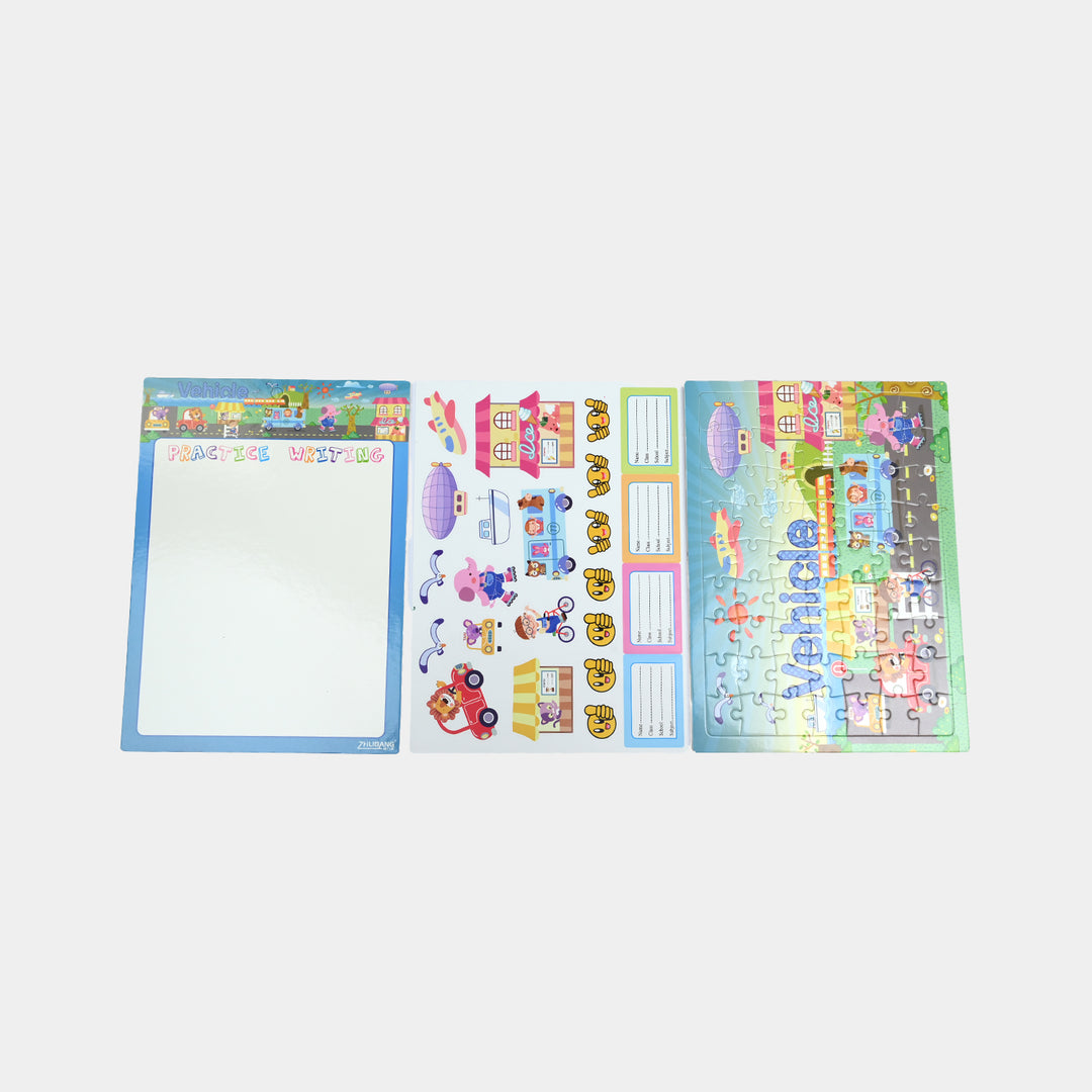 Puzzle Stickers Sketchpad