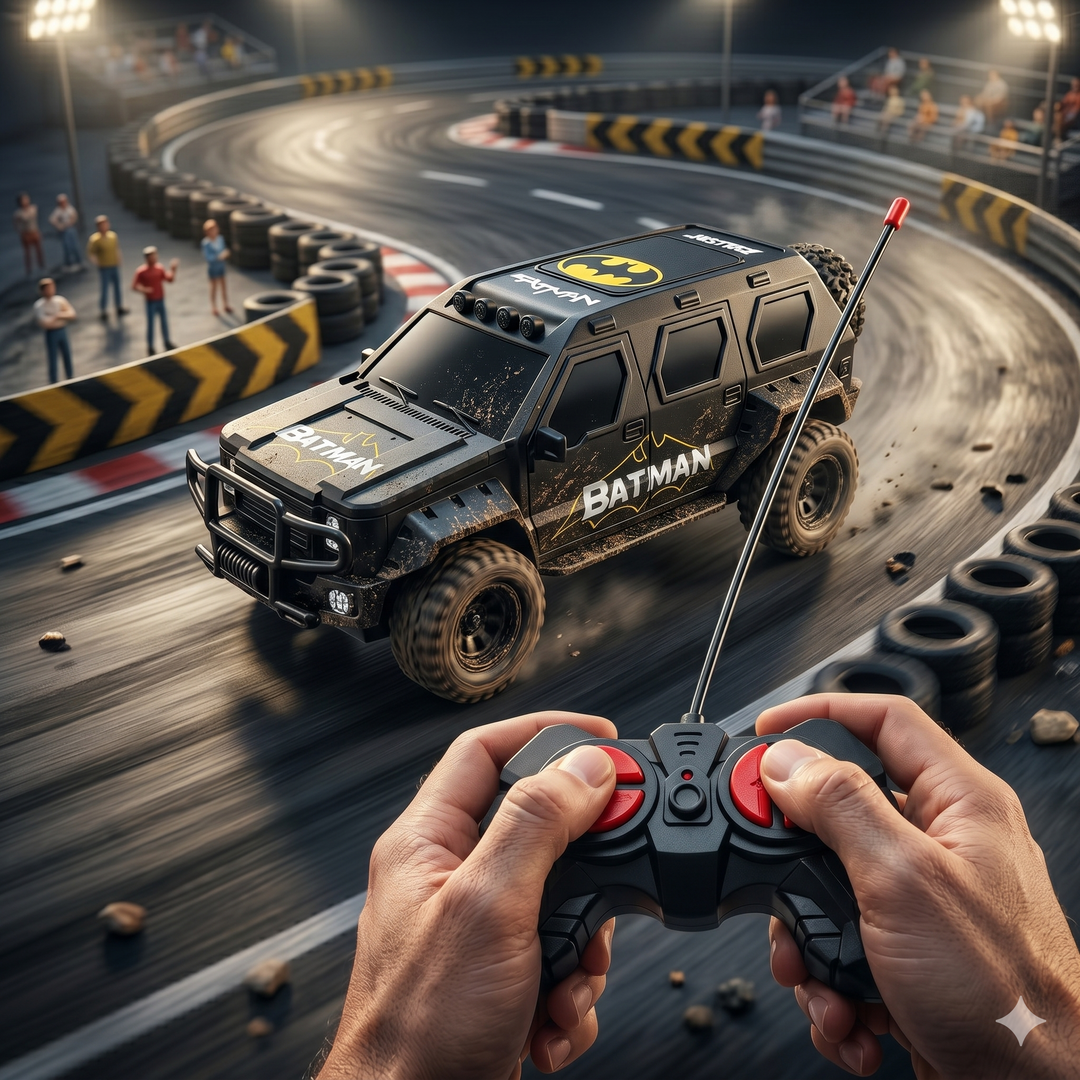 Superhero Remote Control Model Car for Kids
