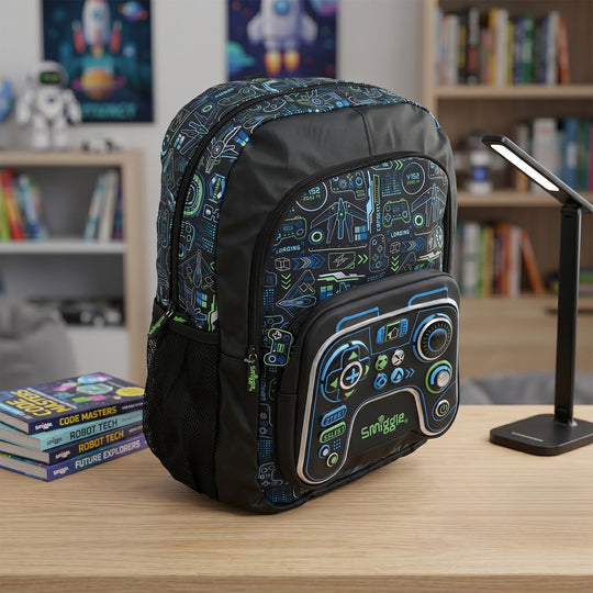 Smiggle 17" School Backpack | Grade 2-5