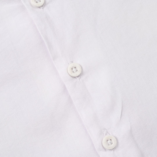 Boys Cotton Poplin Formal Shirt (White)