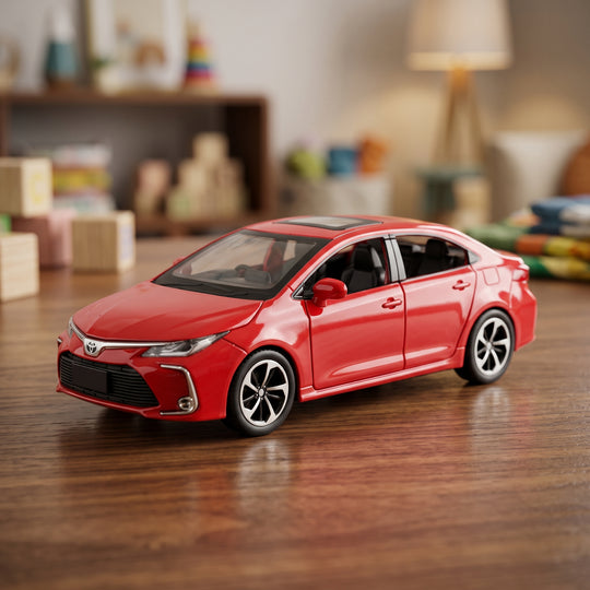 Pullback Alloy Model Car With Light & Sound