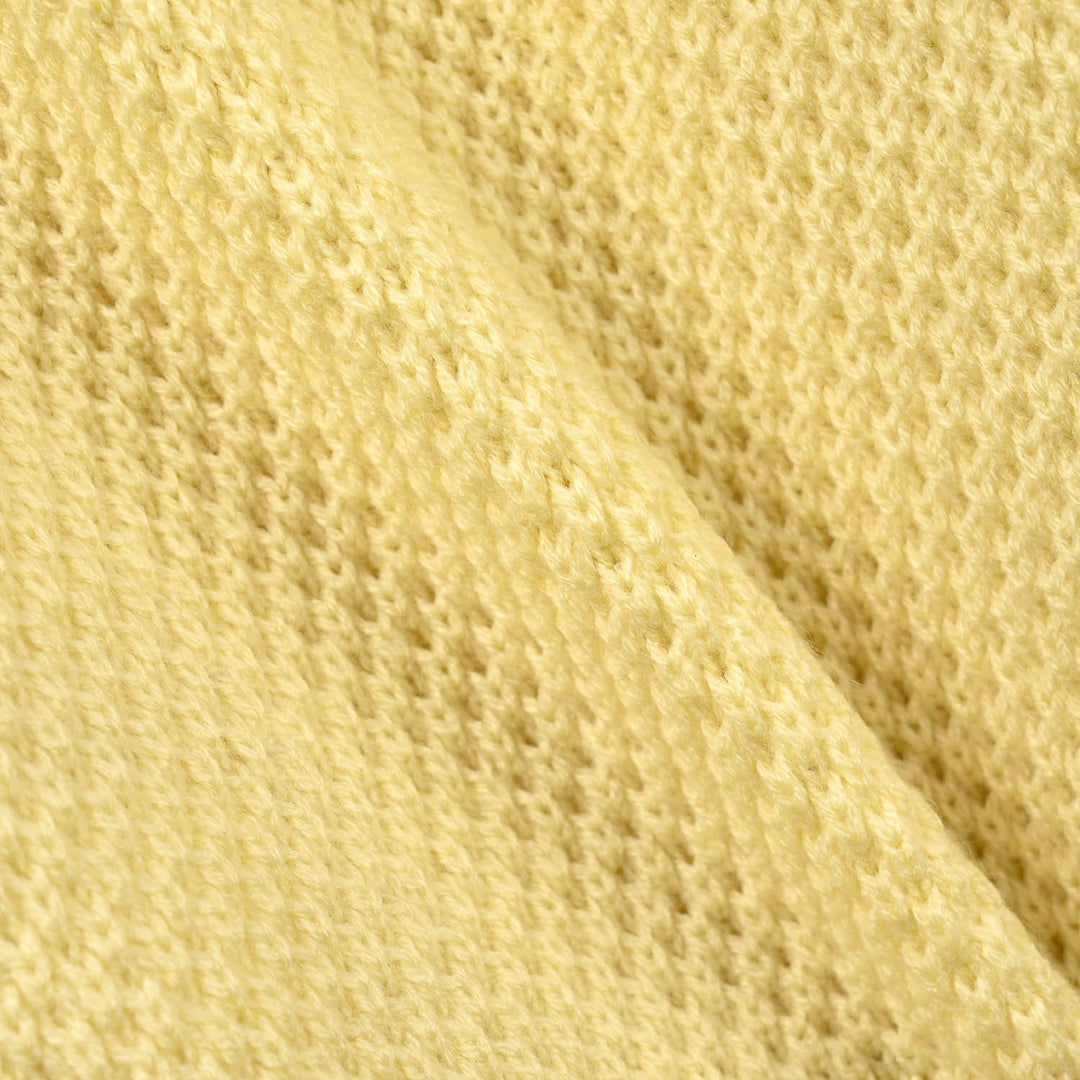 Infant Boys Acrylic Sweater-Player-Yellow