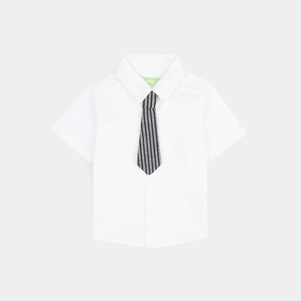 Infant Boys Yarn Dyed 3PC Suit-Gentleman-NAVY