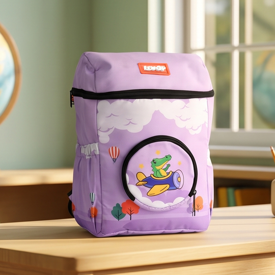 LEVUP 14" Top Open School Backpack for Kids | Grade KG