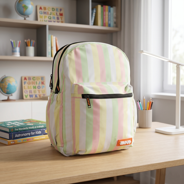 LEVUP 16" Stripes Backpack | Grade 1-4