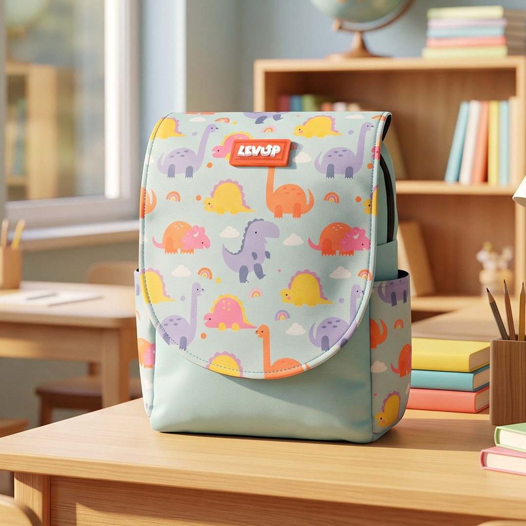 LEVUP 13" Flap School Backpack for Kids | Nursery