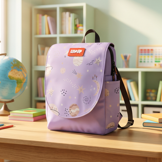 LEVUP 13" Flap School Backpack for Kids | Nursery