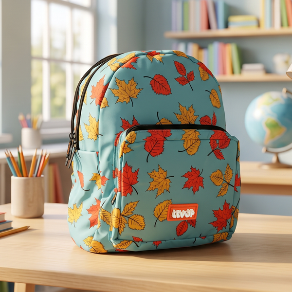 LEVUP 15" Floral School Backpack for Girls | Grade KG