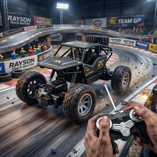 Remote-Control Rock-Climbing Car