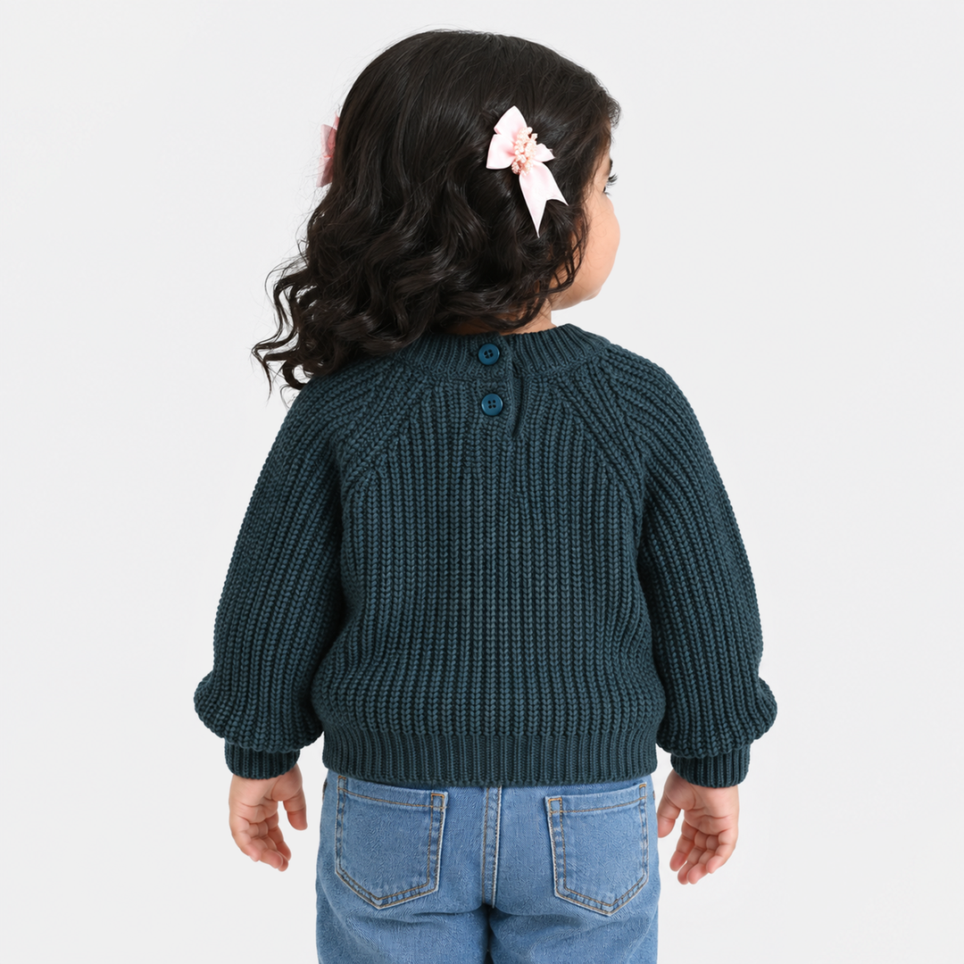 Infant Girls Acrylic Sweater
