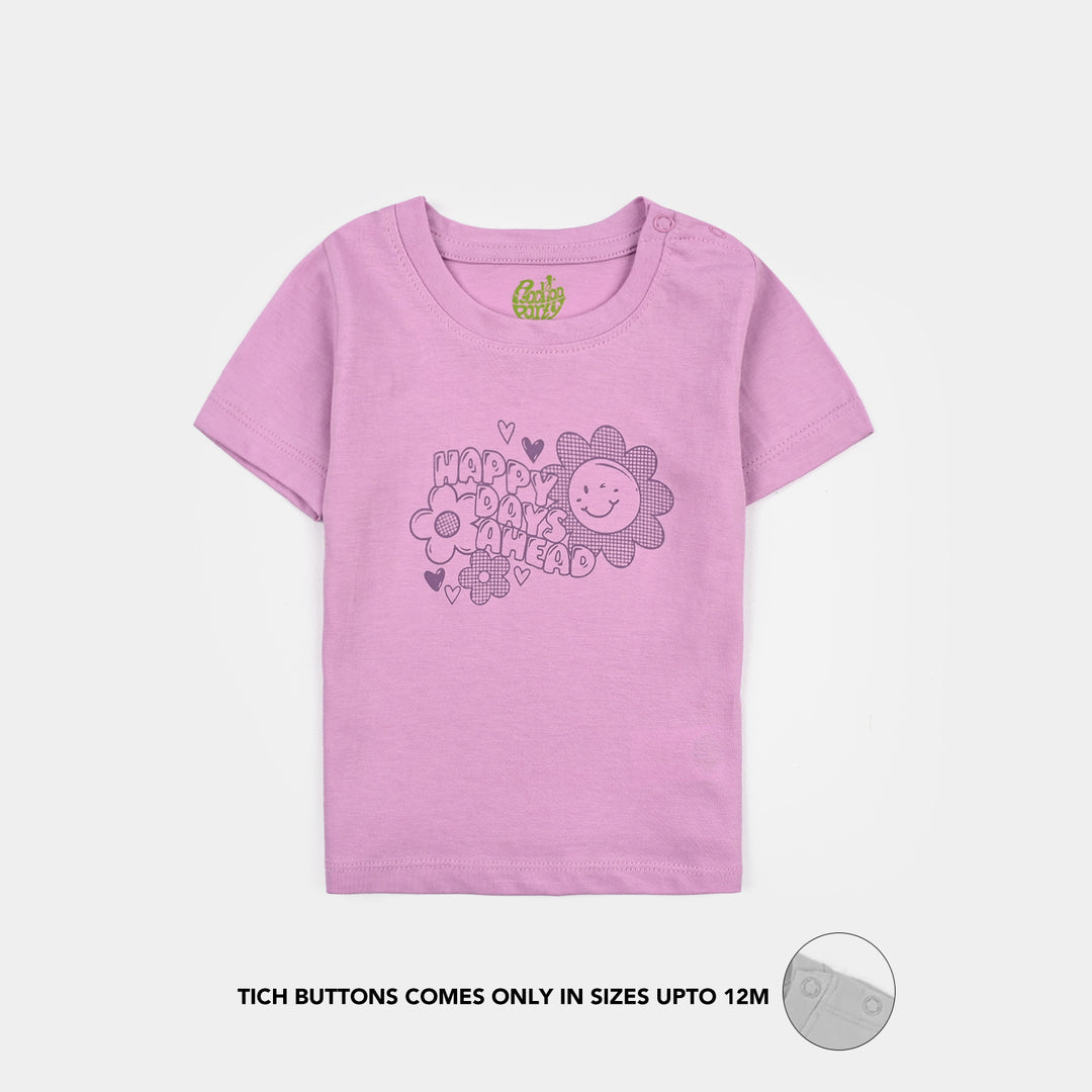 BP-2Piece Set HAPPY DAYS-Purple.White