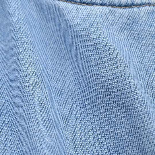 Girls Denim rigid Skirt Basic-L.Blue