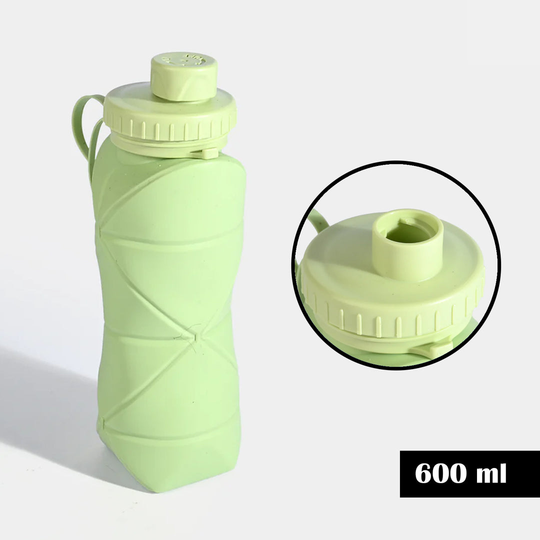 Foldable/Collapsible Silicone Water Bottle