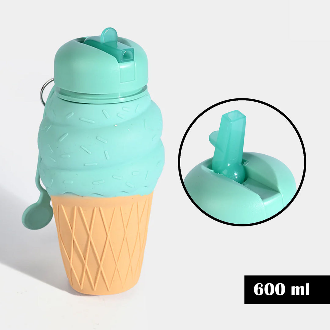 Foldable/Collapsible Silicone Water Bottle