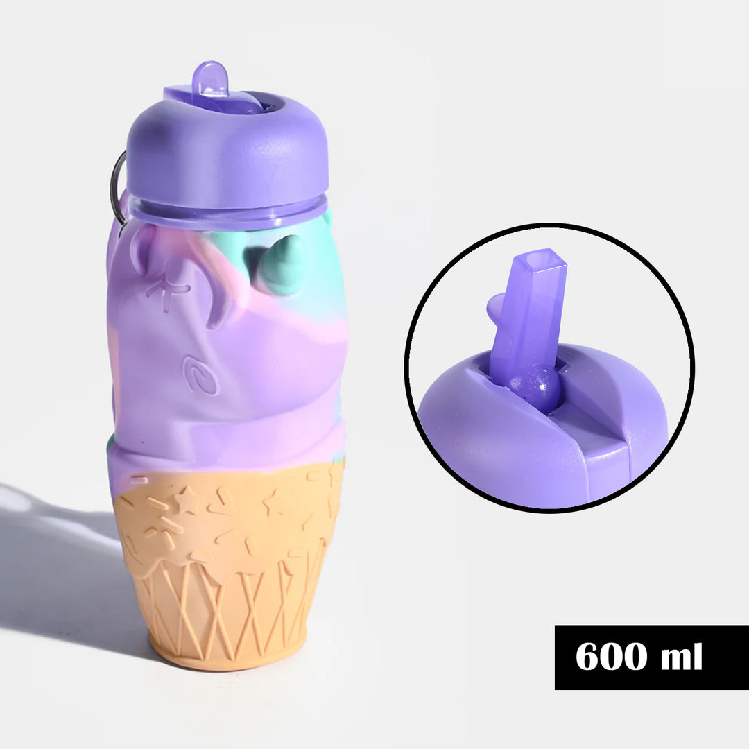 Foldable/Collapsible Silicone Water Bottle