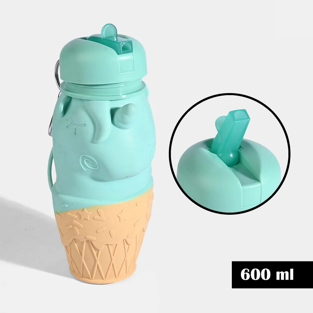 Foldable/Collapsible Silicone Water Bottle