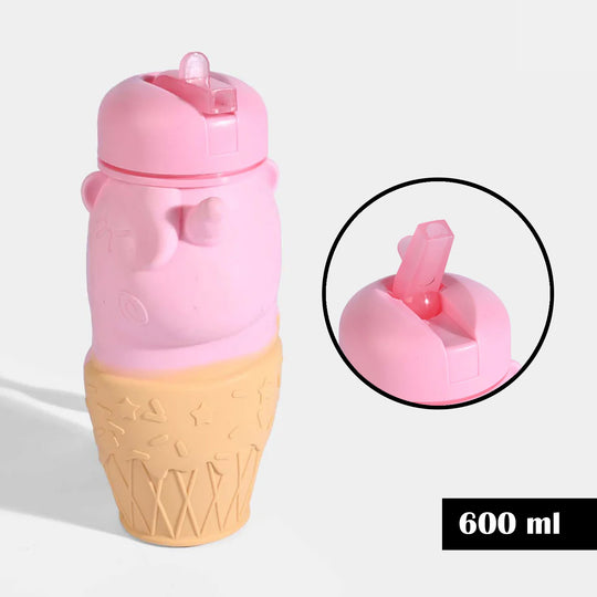 Foldable/Collapsible Silicone Water Bottle