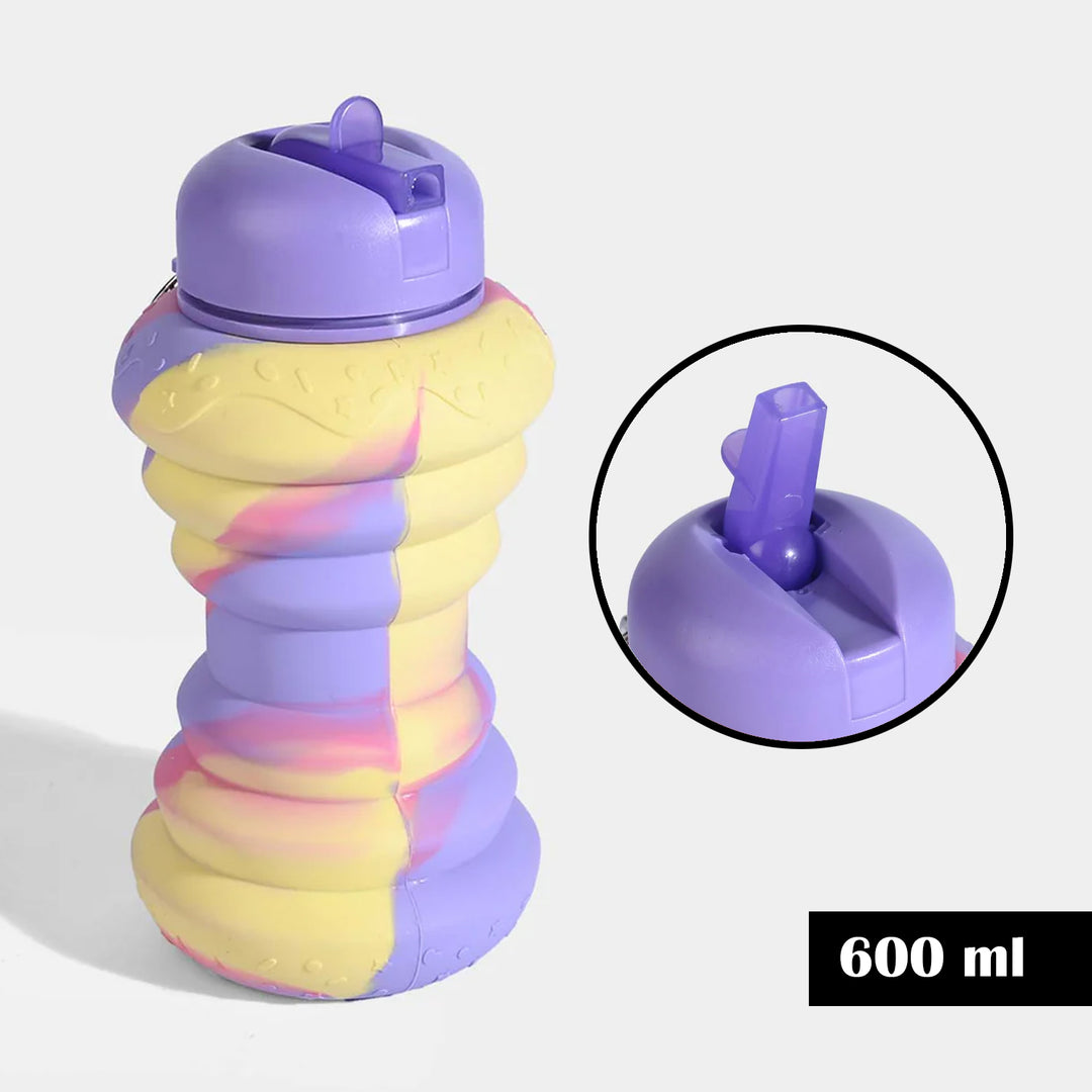 Foldable/Collapsible Silicone Water Bottle