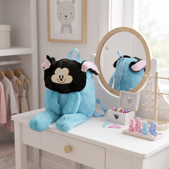 Plushy Backpack with Lights & Movable Ears