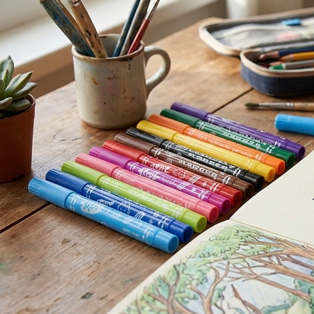 Water Color Pen 12Pcs