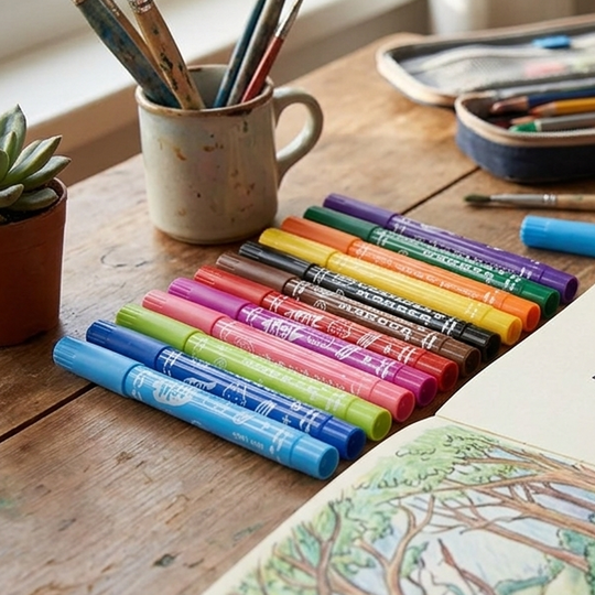 Water Color Pen 12Pcs