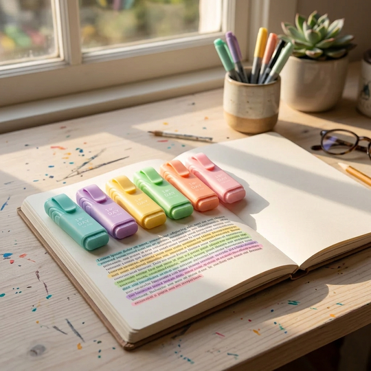 Fancy Highlighter 6 Pc's