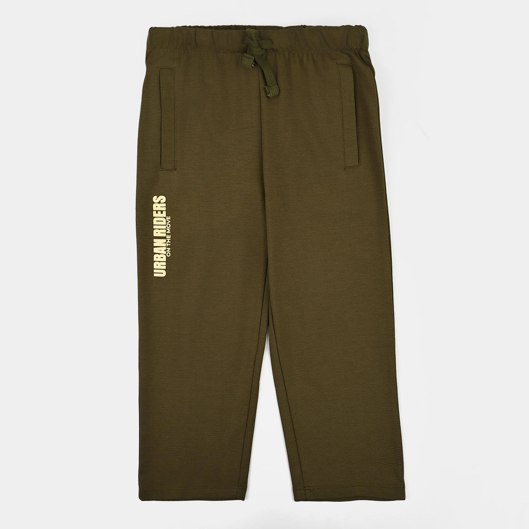 Boys Interlock Pyjama Urban Riders-Green