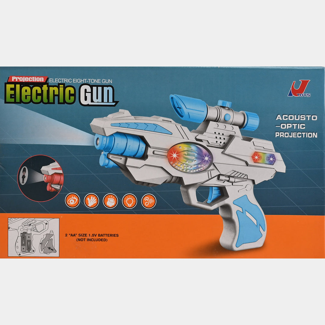 Electric Gun With Sound & Vibration