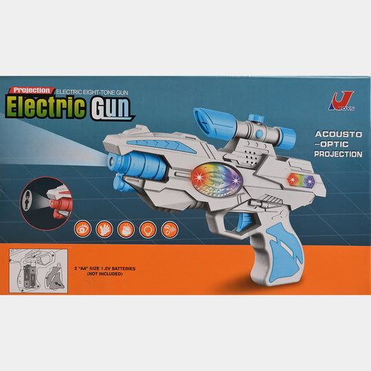 Electric Gun With Sound & Vibration