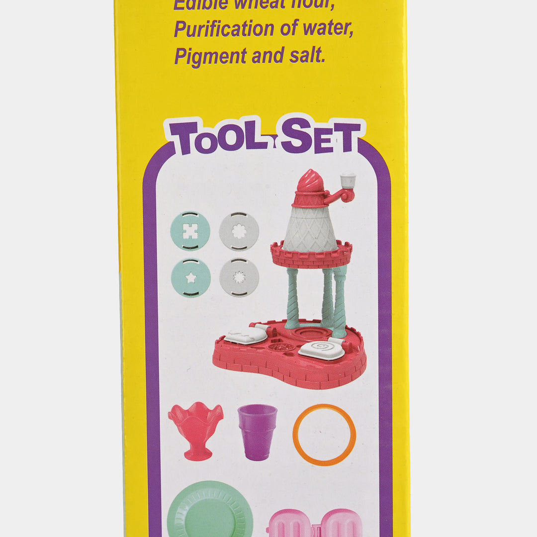 Castle Ice Cream Color Clay DIY Set