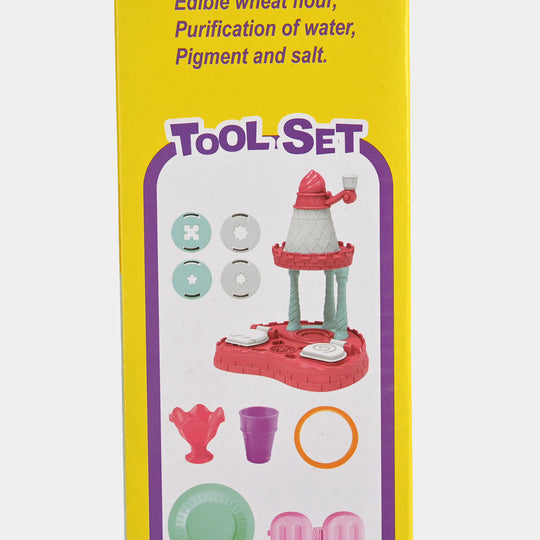 Castle Ice Cream Color Clay DIY Set