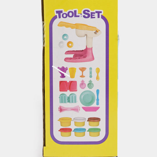 Ice Cream Clay Play Set For Kids