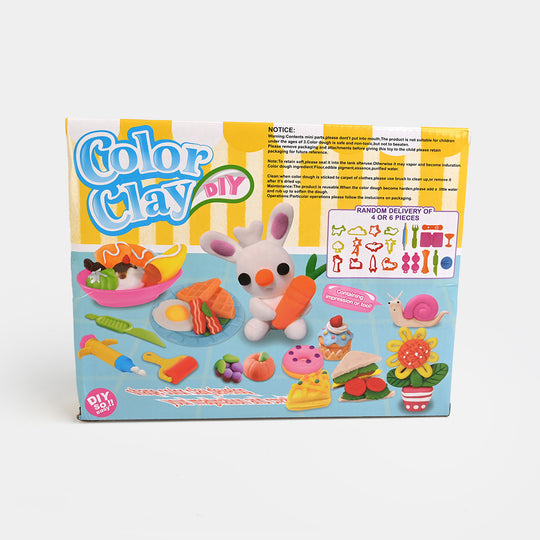 Color Clay/Dough Play Set For Kids