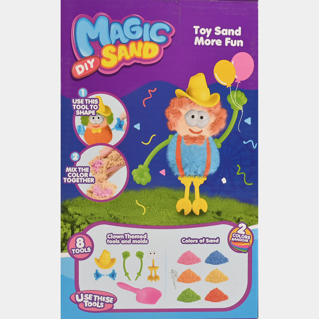 DIY Cute Clown Space Sand
