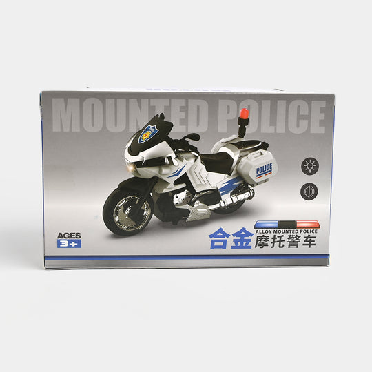 Pullback Motorcycle Police