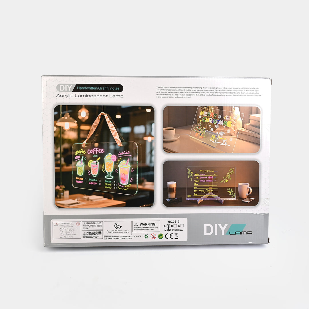 LED Drawing Board/Acrylic Luminescent Lamp