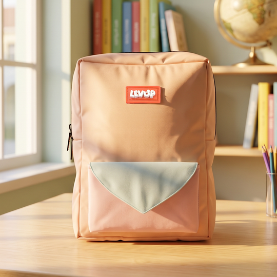 LEVUP 13" Envelope Backpack/School Bag for Kids | Nursery