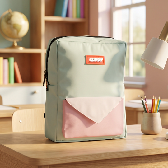LEVUP 13" Envelope Backpack/School Bag for Kids | Nursery