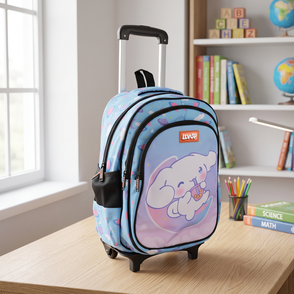 LEVUP 16" Trolley Bag for School | Grade (1-4)