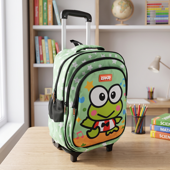 LEVUP 16" Trolley Bag for School | Grade (1-4)