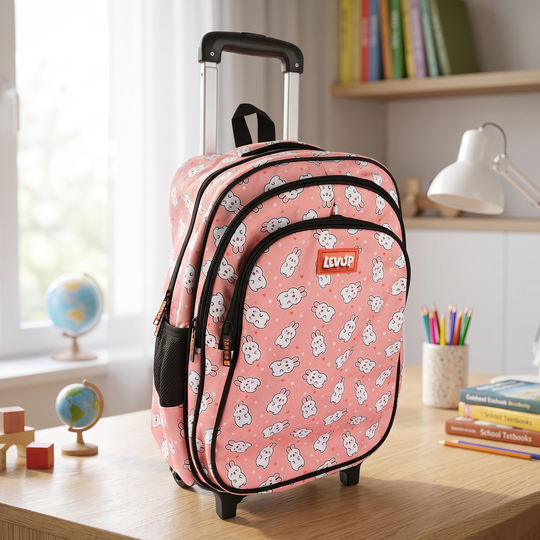 LEVUP 16" Trolley Bag for School | Grade (1-4)