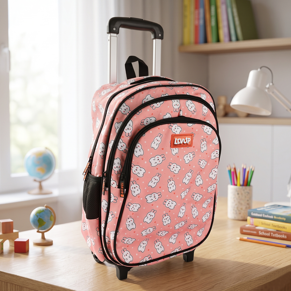 LEVUP 16" Trolley Bag for School | Grade (1-4)