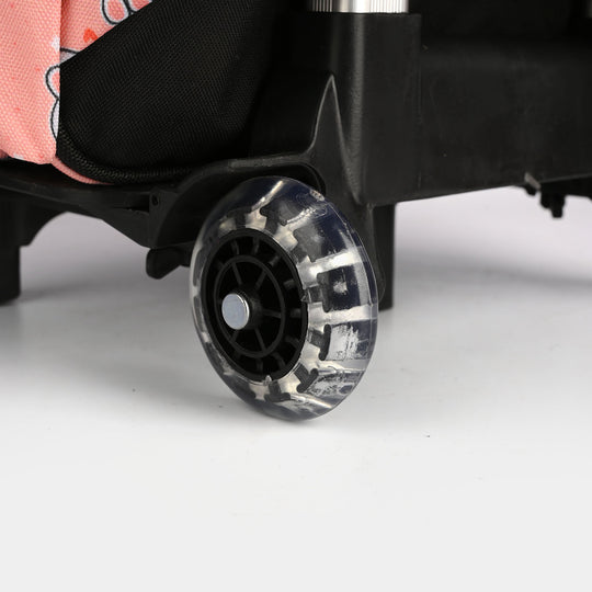 Levup Rabbit Pink Trolley Bag 2 Wheel | Grade  (1-4)