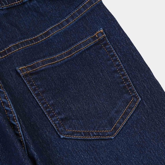 Girls Denim Stretch Jegging Basic - DARK BLUE