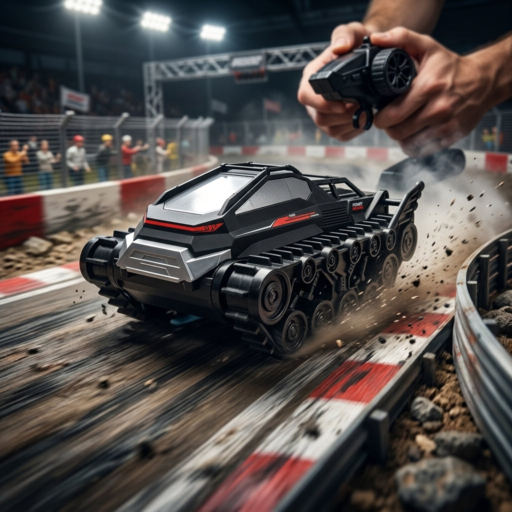 Amphibious 2.4G Armor Remote Control Vehicle